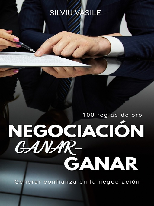 Title details for NEGOCIACIÓN GANAR-GANAR by Silviu Vasile - Available